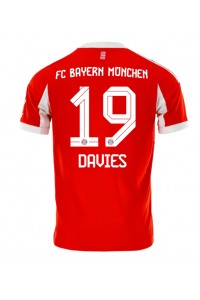 Bayern Munich Alphonso Davies #19 Jalkapallovaatteet Kotipaita 2025-26 Lyhythihainen